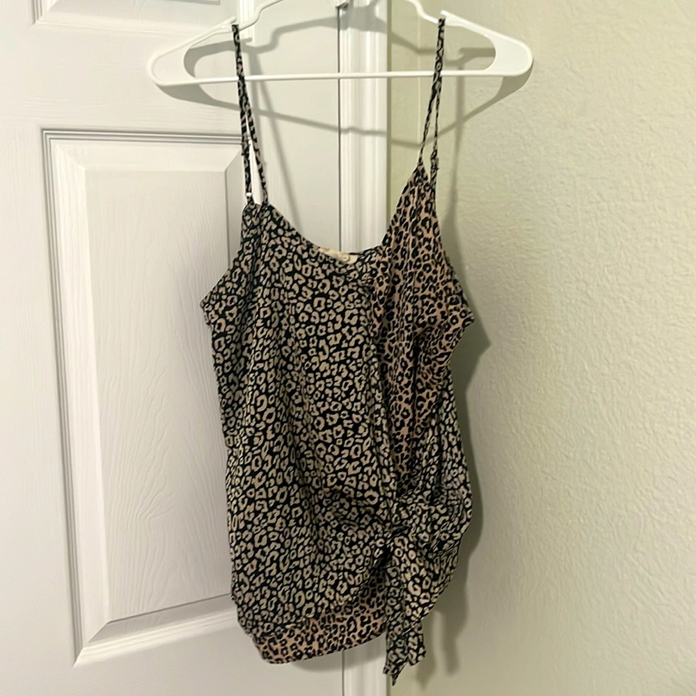 Casual or dressy Tank with tie front